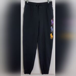 Polo Ralph Lauren Boys Big Pony Fleece Jogger Pants - Size L (14-16) - GUC
